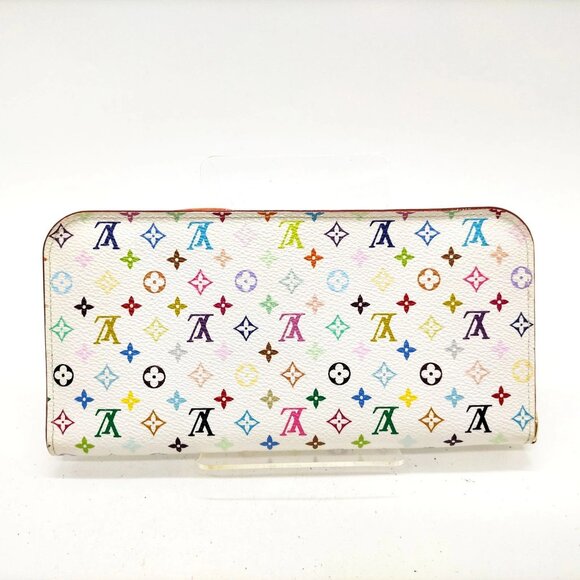 Louis Vuitton White Monogram Multicolor Leather Wallet 400-082425 - Picture 1 of 9